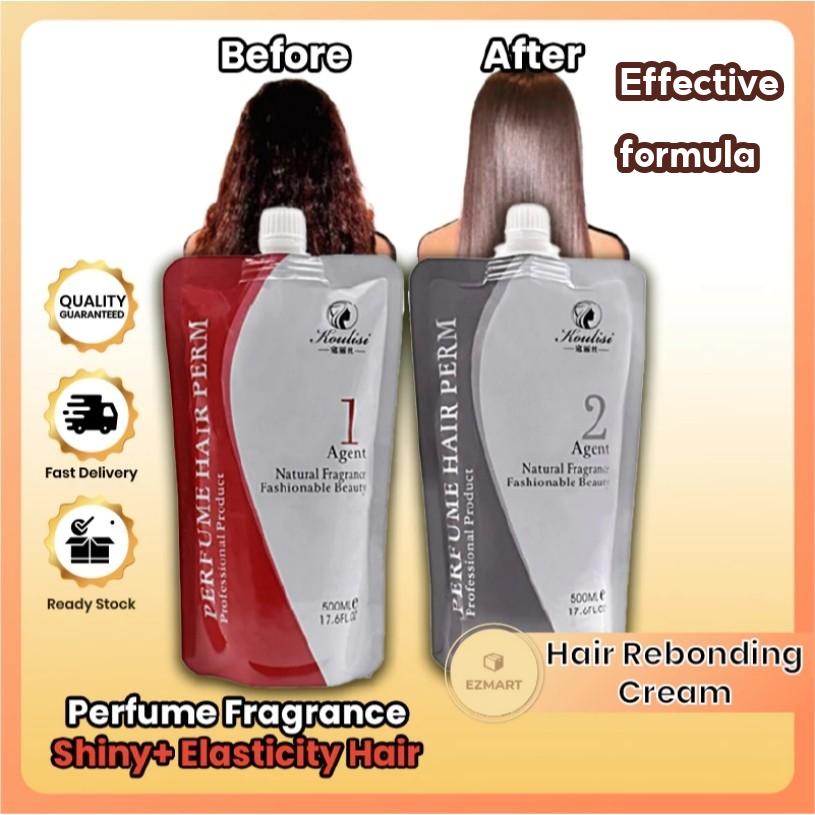 Hair Rebonding Cream Professional Crystallizing Liquid cream Home-use Protein Infused Perm Cream Softener 香水离子烫膏