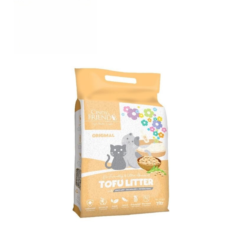 Cindy & Friend Cat Tofu Litter Sand 7L/2.8KG