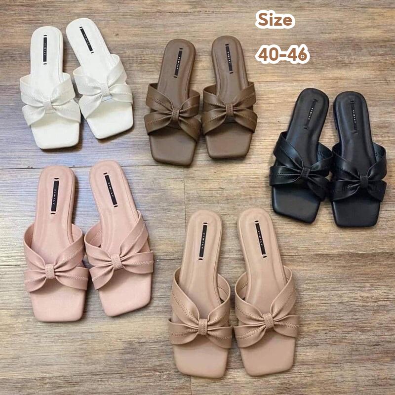 Big bow sandals size 40-45