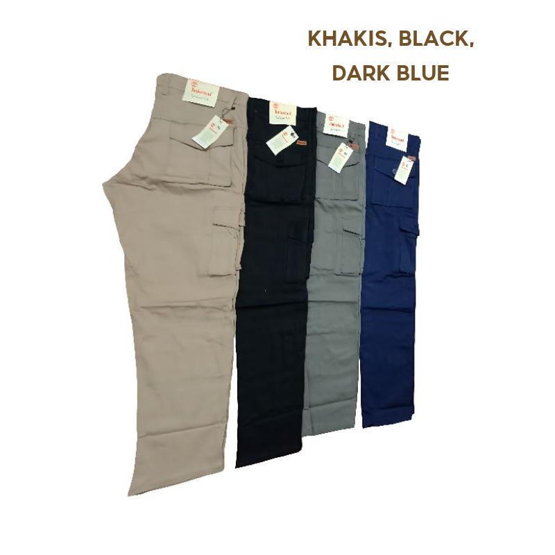 SELUAR CARGO 6 POCKET (B) kAIN TEBAL CARGO PANT MULTI.