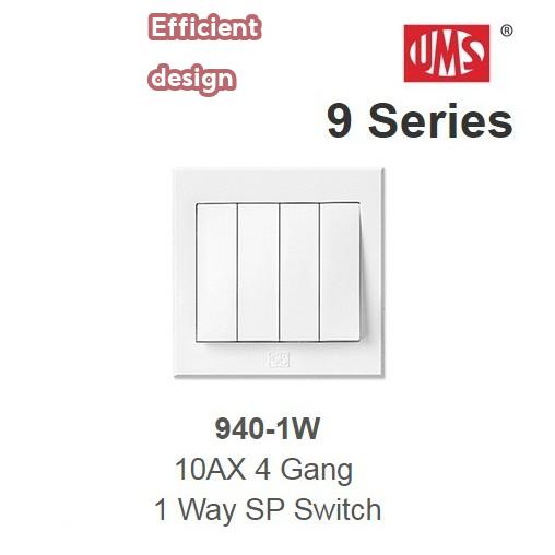 UMS 9 Series Switch & Socket Outlet / Switches UMS SUIS (NEW) SUIS / SOKET