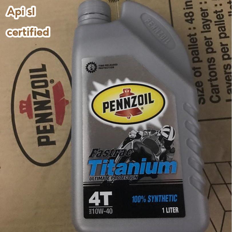 Corva Motor Pennzoil Titanium 4T Sae 10W-40 Api Sl 1L Motorcycle Engine Oil Pennzoil Semi Synthetic | Fully Synthetic
