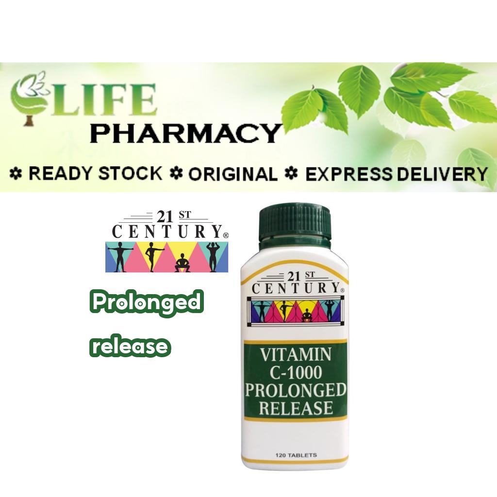 21ST CENTURY VITAMIN C-1000 PROLONGED RELEASE 120's