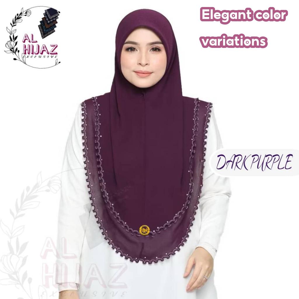 ?????? ?????? ℍ????? ????? ????????? | Tudung Sarung Full Sulam Chiffon | Awning Scubah