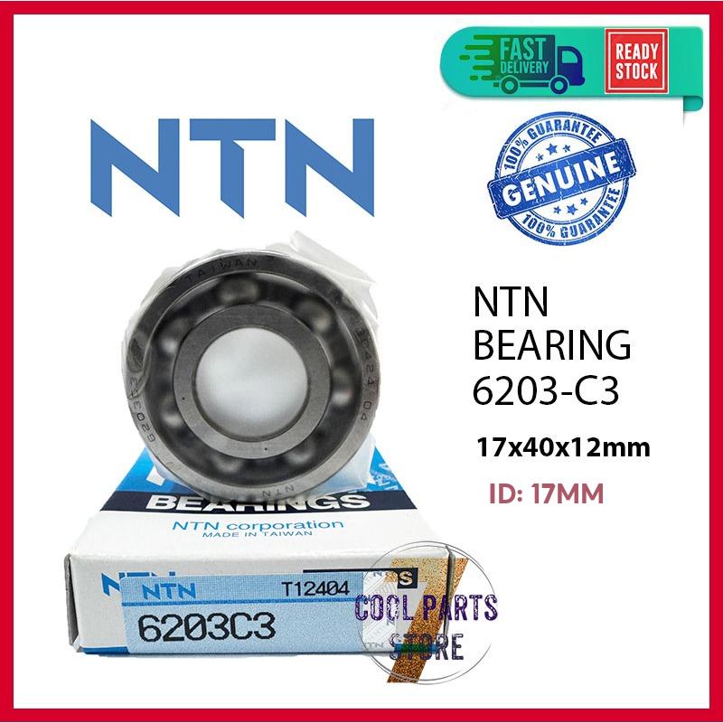 6203 C3 NTN Bearing 6203 (17 X 40 X 12mm) - 100% ORIGINAL