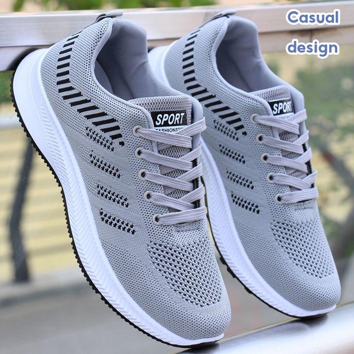 Ready Stock Kasut Lelaki Men SportS Shoes Casual Mesh Sneakers students running shoes
