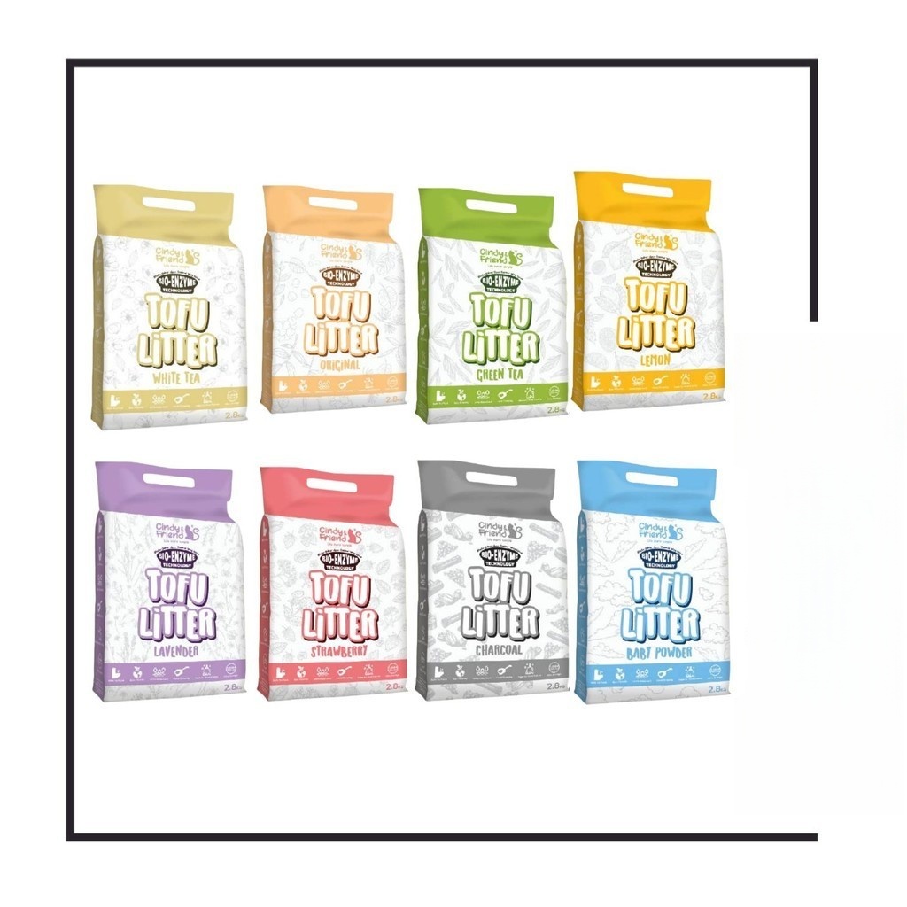 [IN STOCK] Cindy & Friends Tofu Litter Cat Litter - 7L