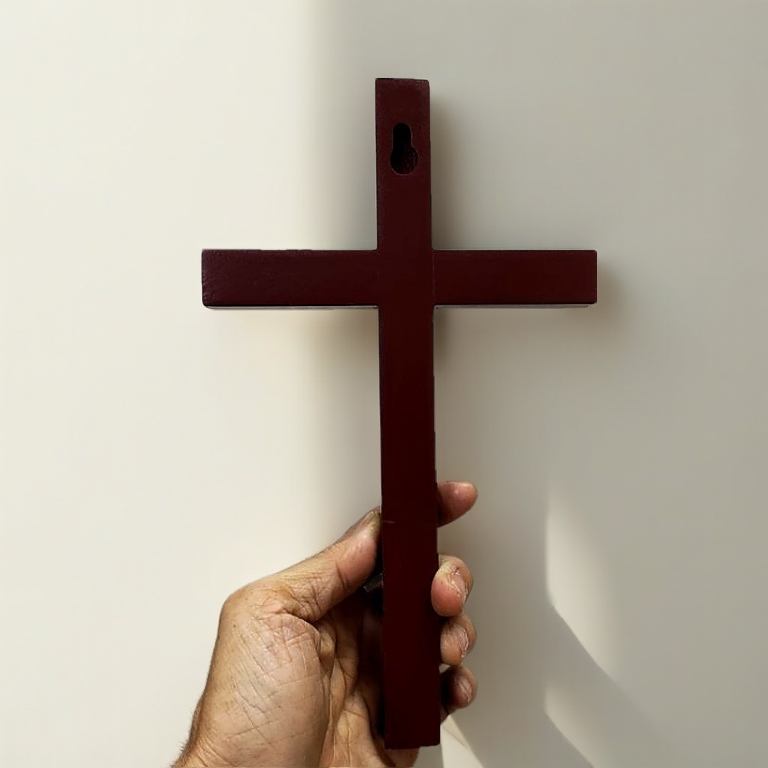 WOODEN CROSS  * Christian Gift • Chosen Treasure