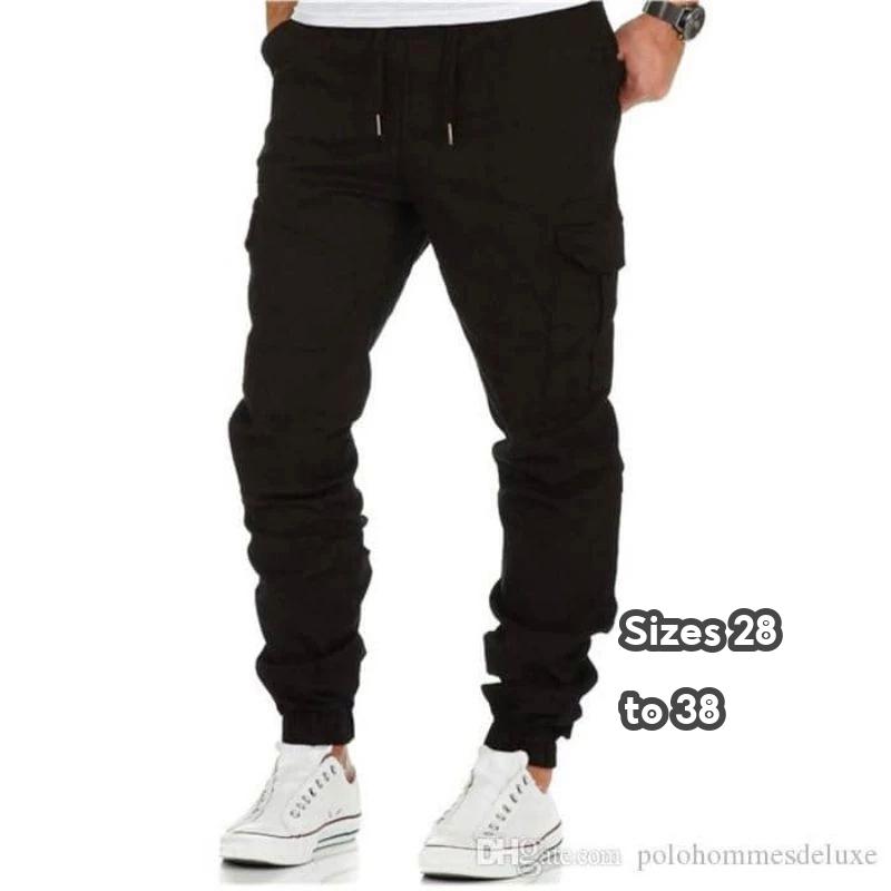 Cargo Jogger 6 Pocket Strechable Multi Pocket Seluar Jogger Cargo Pant 28 to 38 With 5 Colour Avaible