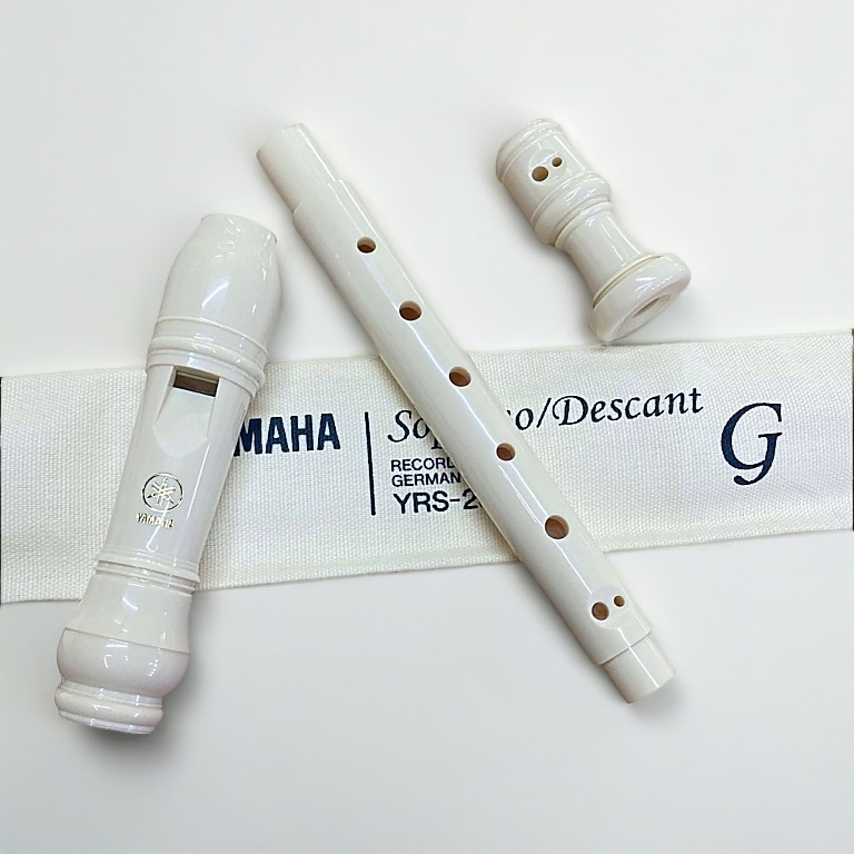 Yamaha Plastic Soprano Recorder YRS-23B Music Instrument Suling Alat Musik Tuip ABS Material Sekolah Aktiviti