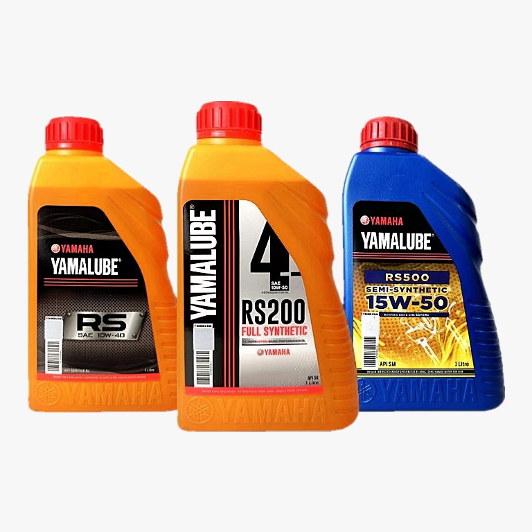 YAMALUBE RS200 10W-50 FULLY / RS 10W-40 FULLY / RS500 15W-50 SEMI Motorcycle Oil
