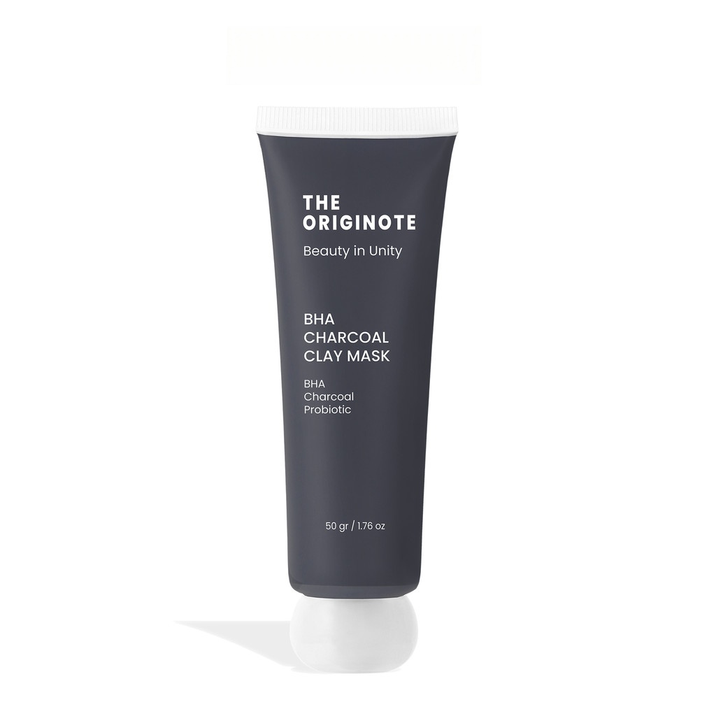 The Originote BHA Charcoal Clay Mask – Exfoliating & Deep Cleansing Mud Mask