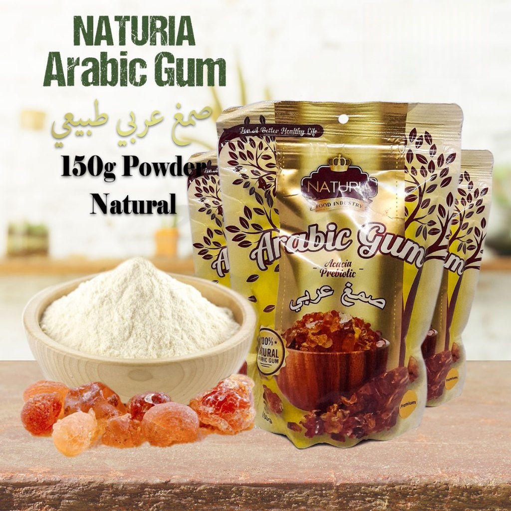 Arabic Gum - Naturai-No Sugar-Natural- ASLI-Al-Manna 150g Powder