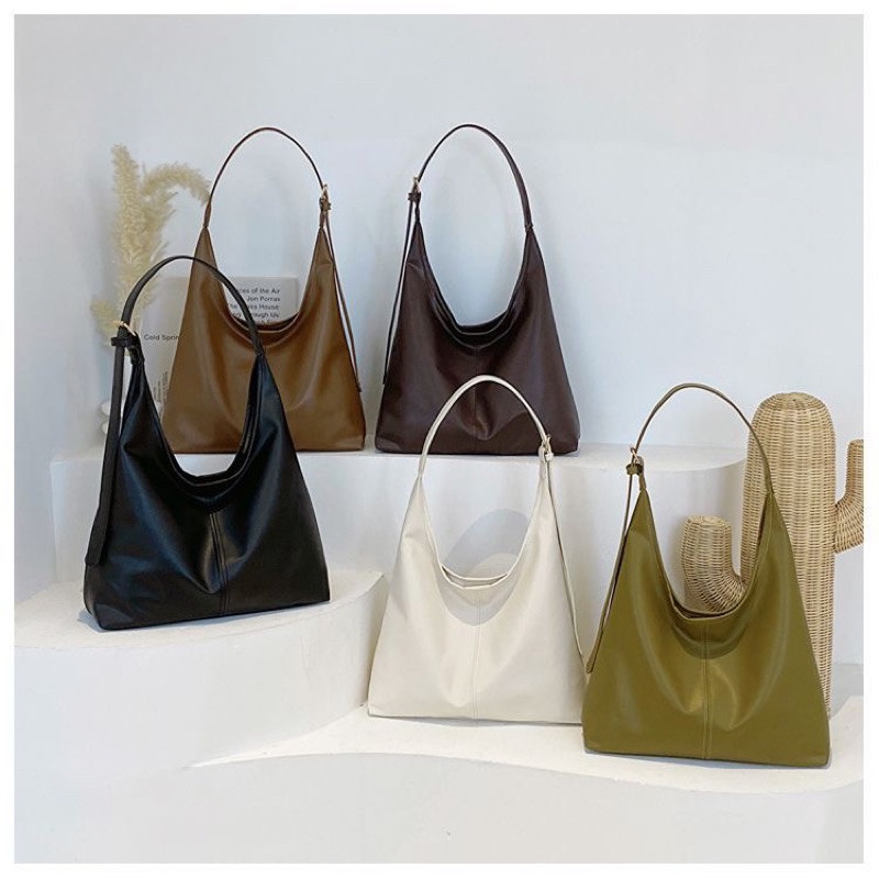 B.E.G Retro Shoulder Bag Popular Korean Version Underarm Bag Tote Bag Murah bag wanita