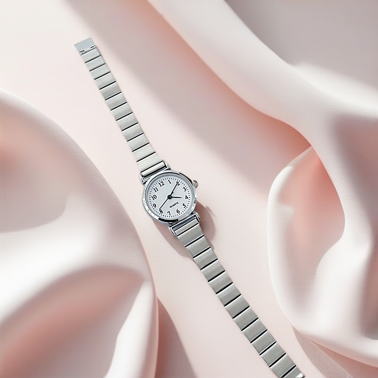 【READY STOCK】2024 New Women's Watch Fashionable Quartz Watches Simple Retro Digital Watch Jam Tangan