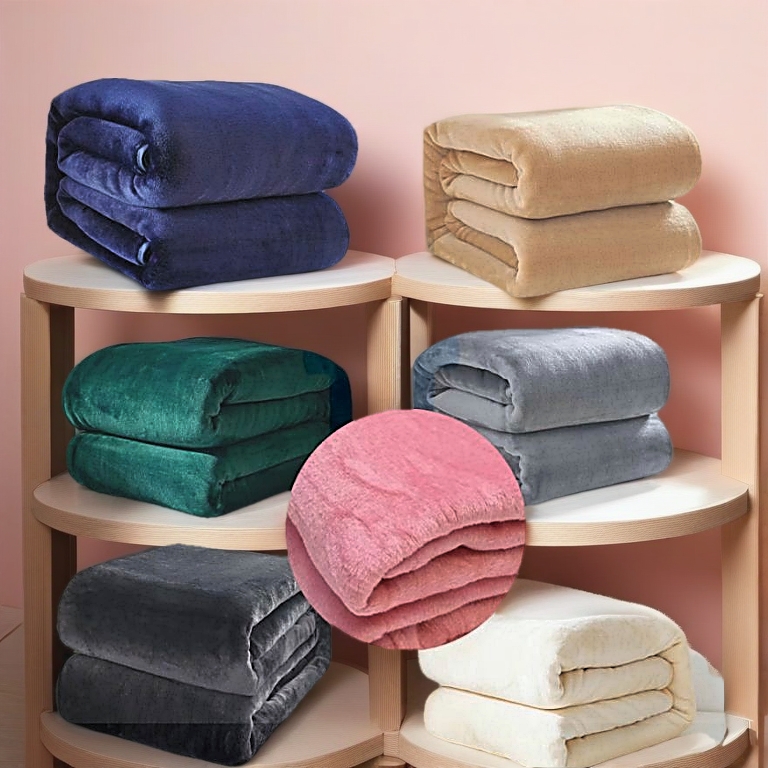 READY STOCK Blanket Selimut Baldu Gebu Queen Comforter Comfy Sofa Blanket Size Microfibre 180cm x 200cm 超暖被单被子毯子毛毯