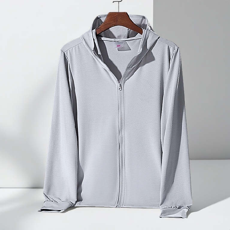 UV Sun Protection Jacket Clothing UPF 50+ Women Men Zip Hoodie Long Sleeve Outdoor Clothes Fishing Hiking Jacket Breatha