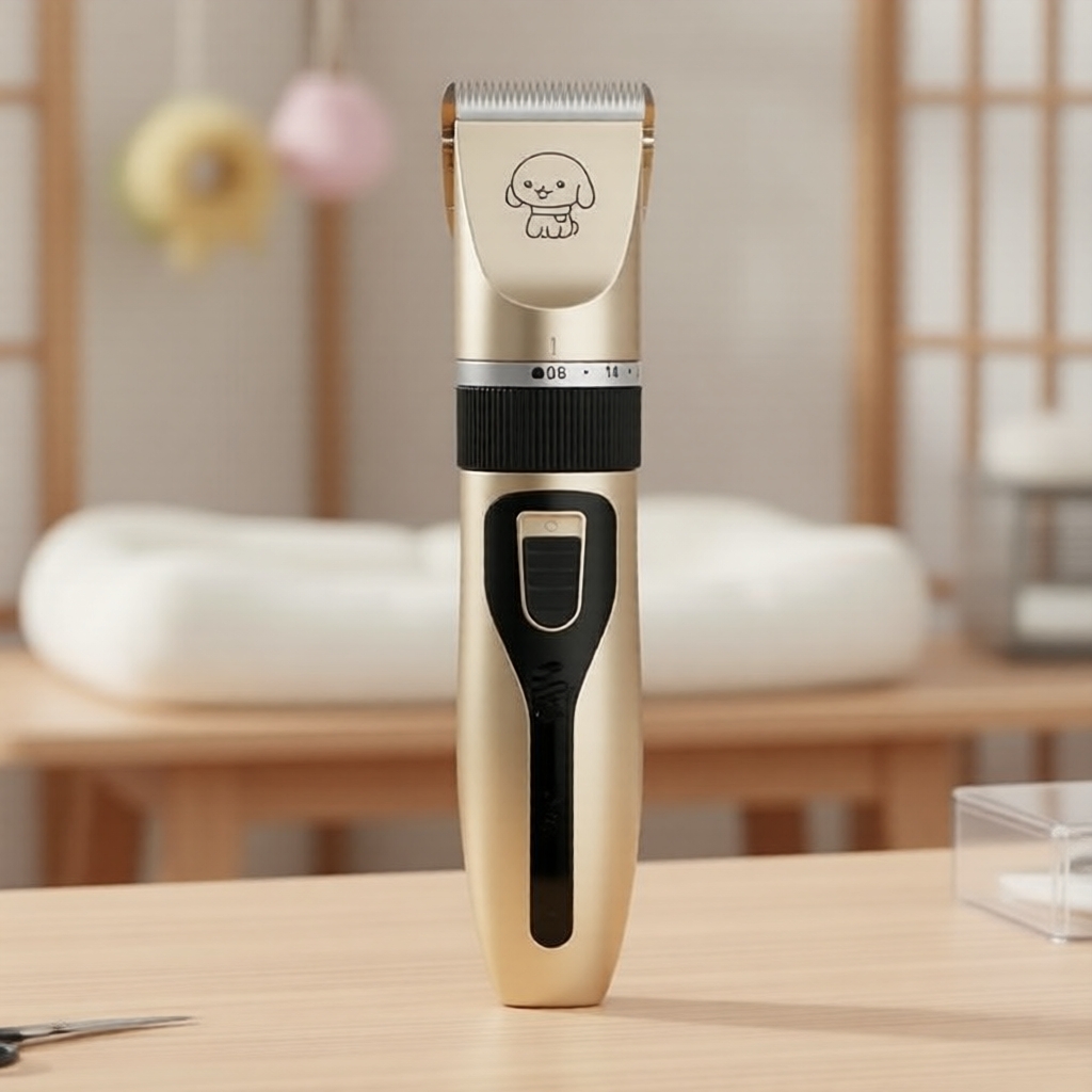 PetEase Rechargeable Pet Clippers, Mini Ceramic Grooming Kit for Cats & Dogs  PetEase Boleh Cas Semula Pemangkas Haiwan Peliharaan, Kit Dandan Seramik Mini untuk Rambut Kucing & Anjing