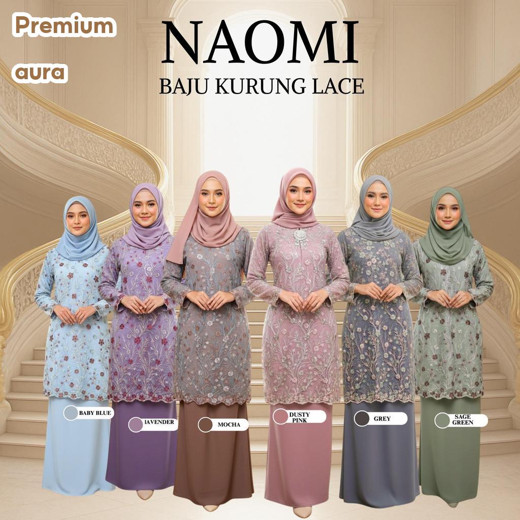 ZOELLA COUTURE  NAOMI kurung moden cantik lace
