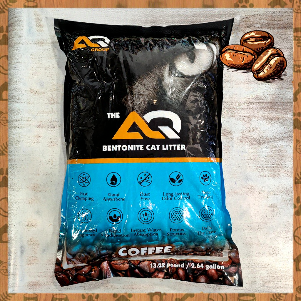 AQ Bentonite Cat Litter 10L/6kg/Pasir Kucing/猫砂