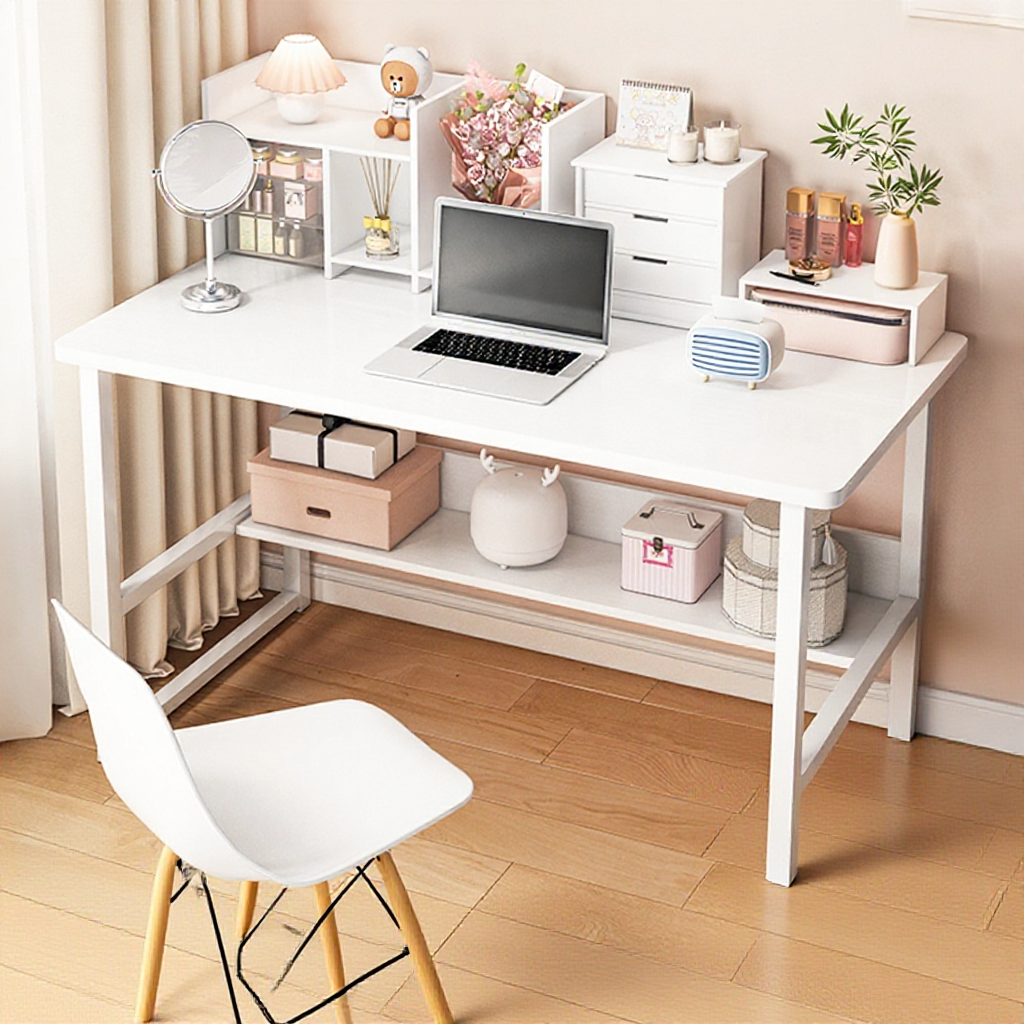 ?24 Size? Computer Desk Student Study Table Simple Modern Office Writing  Living Room Furniture Meja Belajar Menulis 学习桌