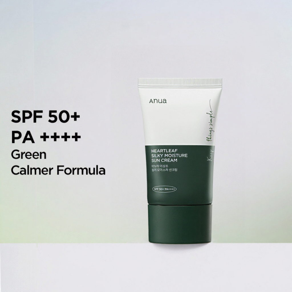 Anua Heartleaf Silky Moisture Sunscreen (50ml)