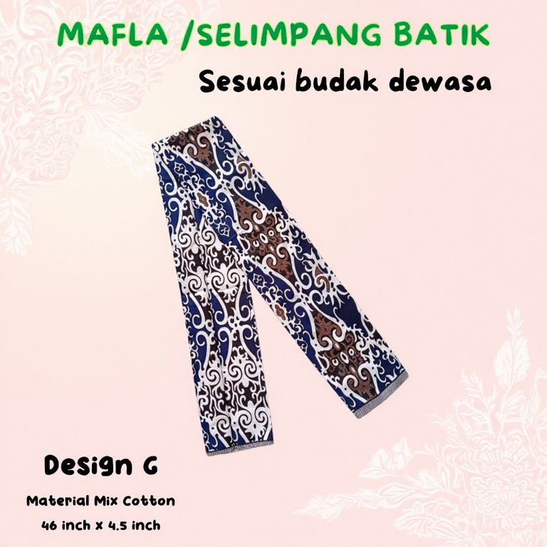 Kain Semutar Ikat Kepala Budak Dewasa Tradisi kampung People Klasik tali Tradisional mafla Hari Kanak-kanak