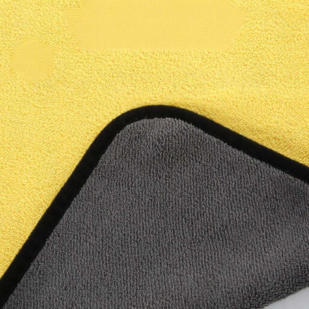 Microfiber Car Cleaning Towel Multipurpose High Water Absorption Plush Wax Polish Cloth Kain Lap Kereta 抹布