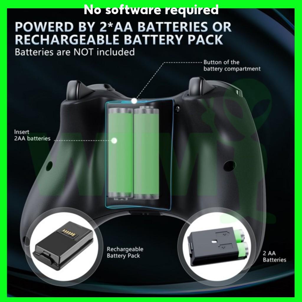 XBOX 360 CONTROLLER Wireless/Wired USB Joystick Support PC Game Controller Gamepad Android Laptop PS4 PS5