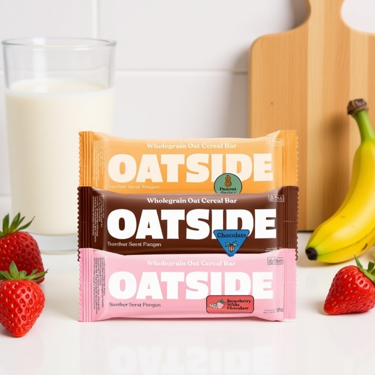 OATSIDE OAT CEREAL BAR 18GR (12 PCS) | OATSIDE CEREAL BAR LOW CALORIE SNACK HIGH FIBER