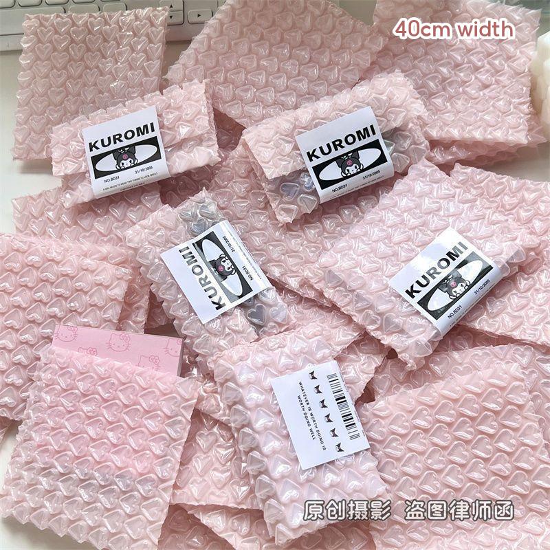 Love Shape Bubble Wrap 40cm x 1Meter Packaging Box Boxes Paper Bag Wrapping Wraps Material Flyer Courier 泡泡紙 1M X 100M