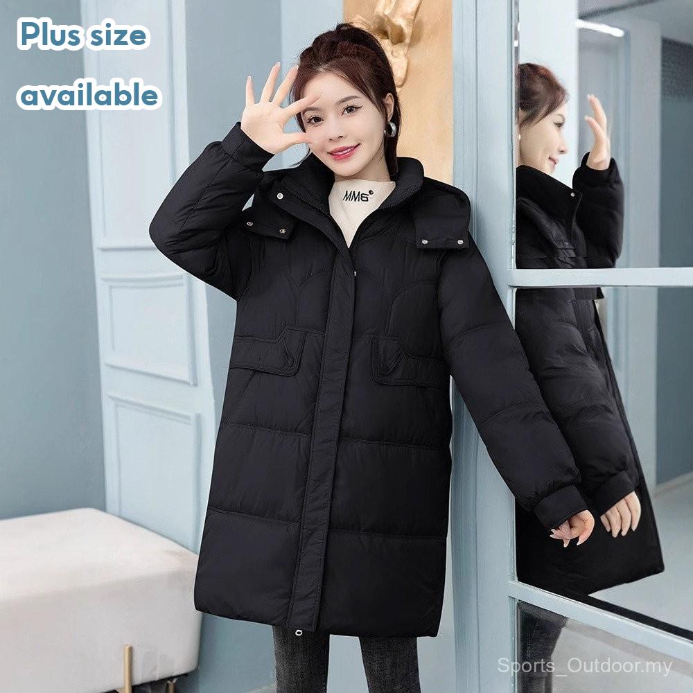 Down Cotton Puffer Jacket - Trendy 2024, Plus Size, Loose Fit, Winter Wear