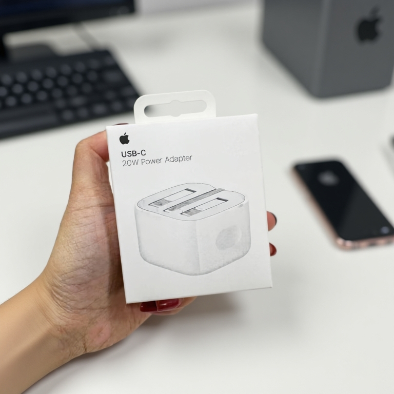 Apple Original 20W Fast Charger Adapter Compatible with all iPhone series Apple Original Cable, iPhone 17 Charging Cable