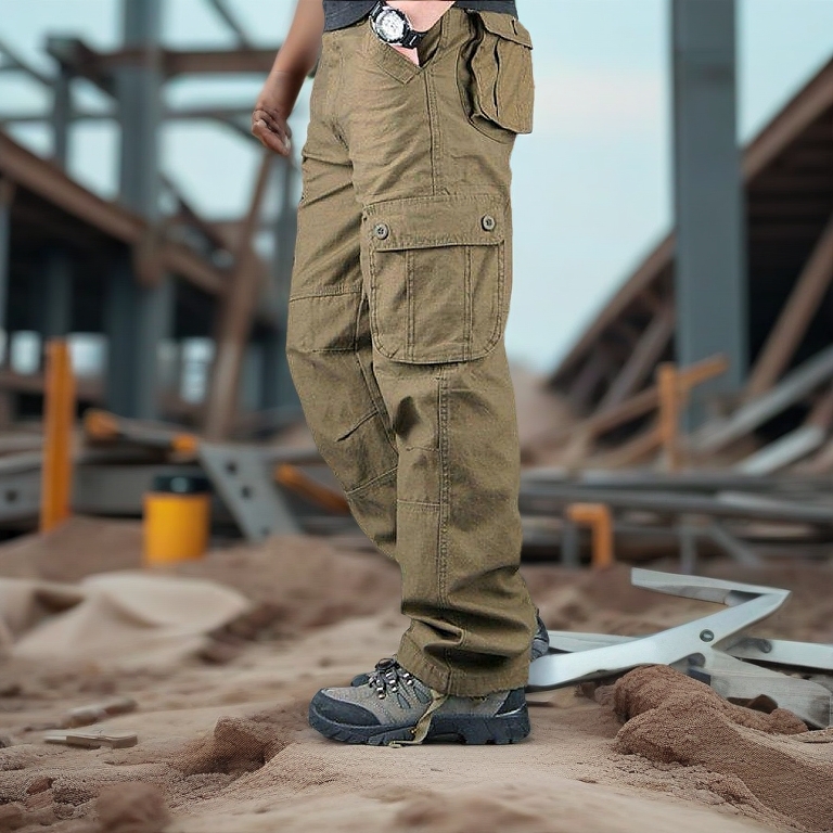 seluar Kargo Slack 6 Poket All size 28-48 Kain Tebal Cargo Pant Multi Pocket Seluar Kerja / Work?