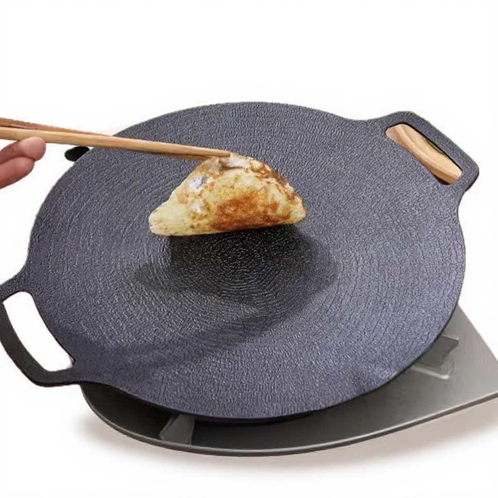 Grill Pan Non Stick Korean Grill Pan Kuali Batu Camping Grill Pan Korea Griddle Grill Pan Outdoor Camping BBQ Stove