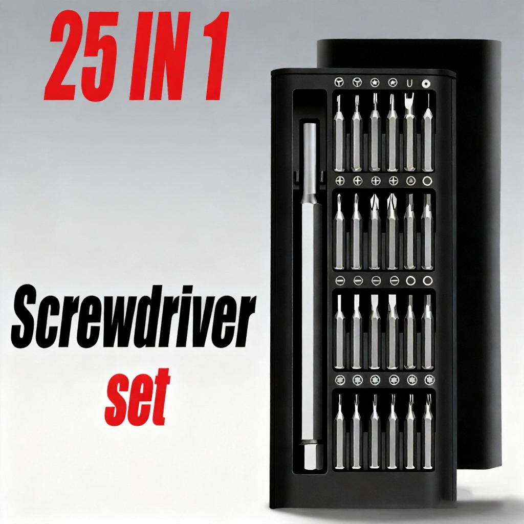 25 in 1 screwdriver set multi-function screwdriver cross home office removable mobile phone