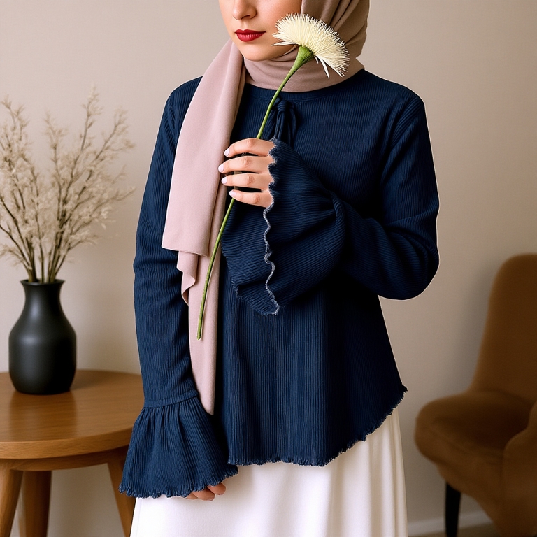 CHIC TOP Knit April Women's Long Sleeve TOP