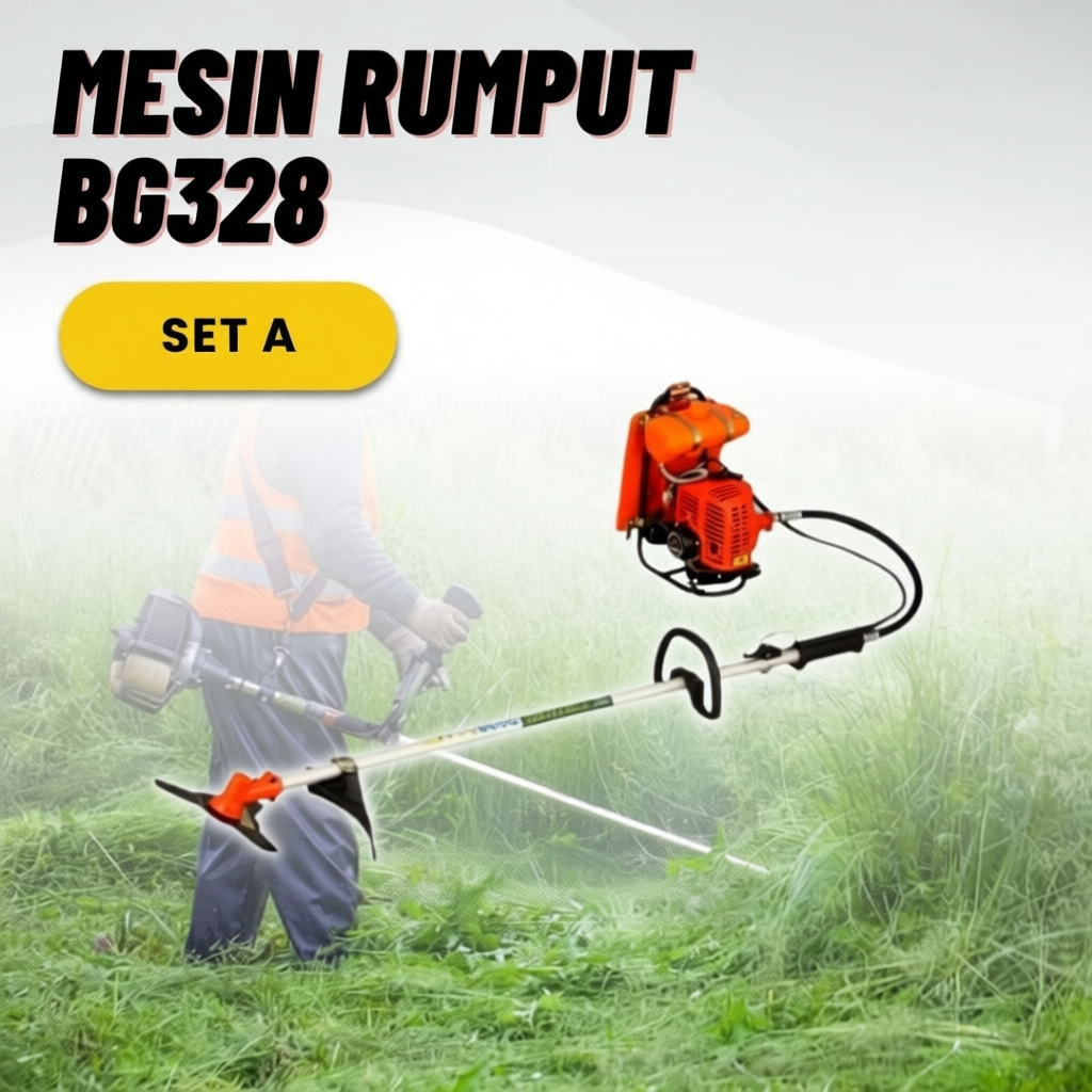 Backpack Brush Cutter Backpack Grass Trimmer Mesin Potong Rumput Mesin Rumput BG328