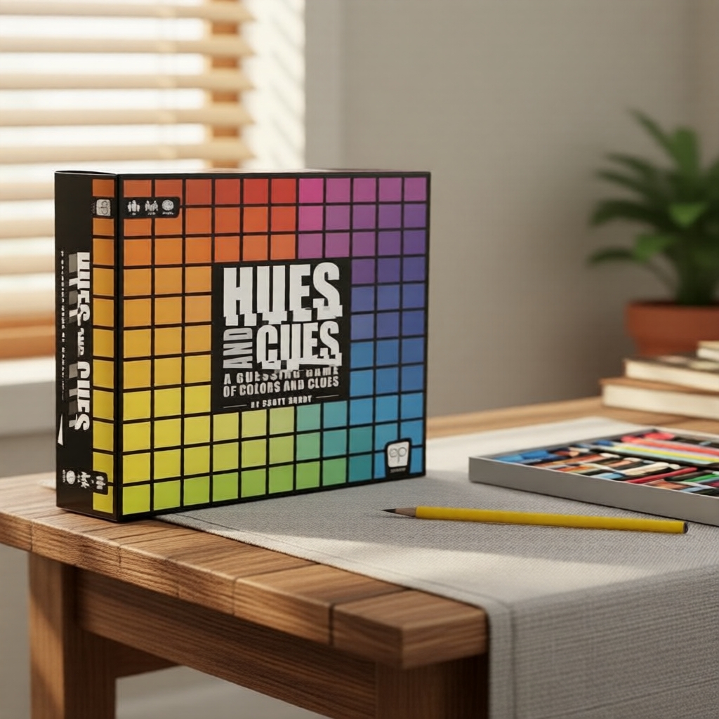 Hues & Cues 480 Warna – Permainan Papan Keluarga Teka-Teki Kata – Hadiah Pilihan untuk Kanak-Kanak, Dewasa, Hari Lahir, Graduasi & Hari Ibu