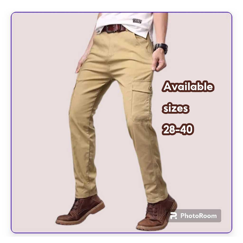 New Available  6POCKET Cargo Straight Cut Pant  Seluar Kerja lelaki dan Wanita unisex viral