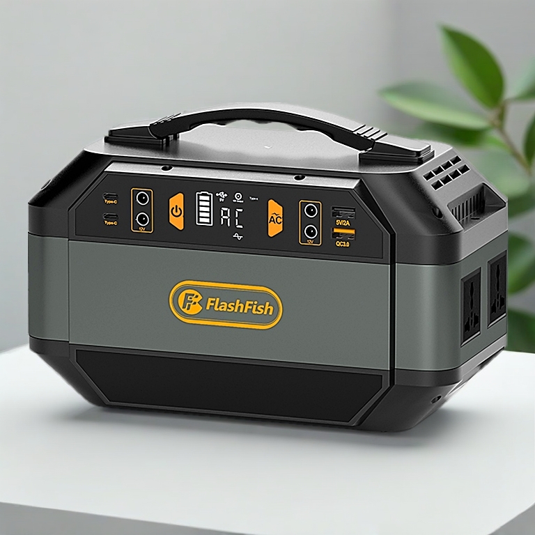 Flashfish P56 Portable Power Station Power Supply Solar Generator Powerbank Camping (330W/299Wh)