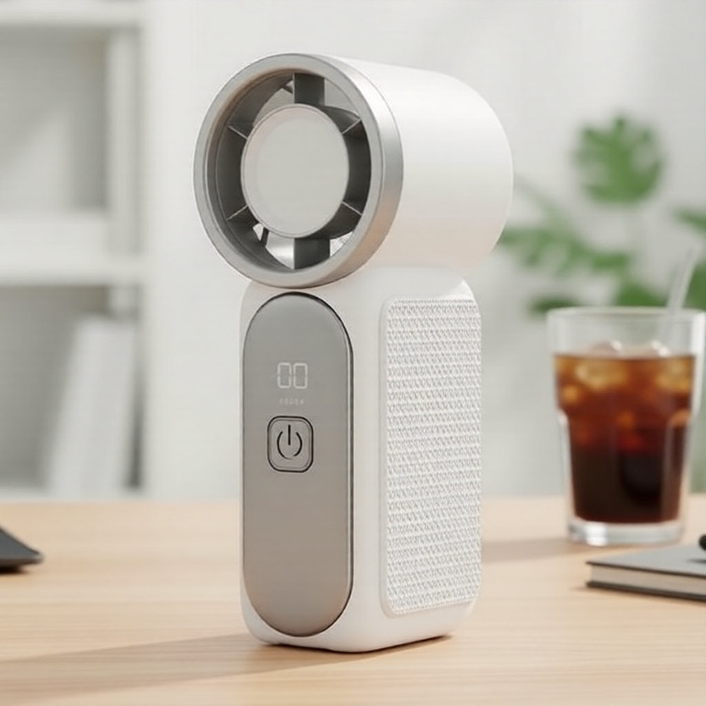  X688 High-Speed Mini Handheld Fan, USB Charging, Long-Lasting Battery, Turbo Powerful Portable Outdoor Small Fan A22  Kipas Tangan Mini Berkelajuan Tinggi X688 - Kipas Kecil Mudah Alih Berkuasa Turbo, Pengecasan USB, Hayat Bateri Panjang