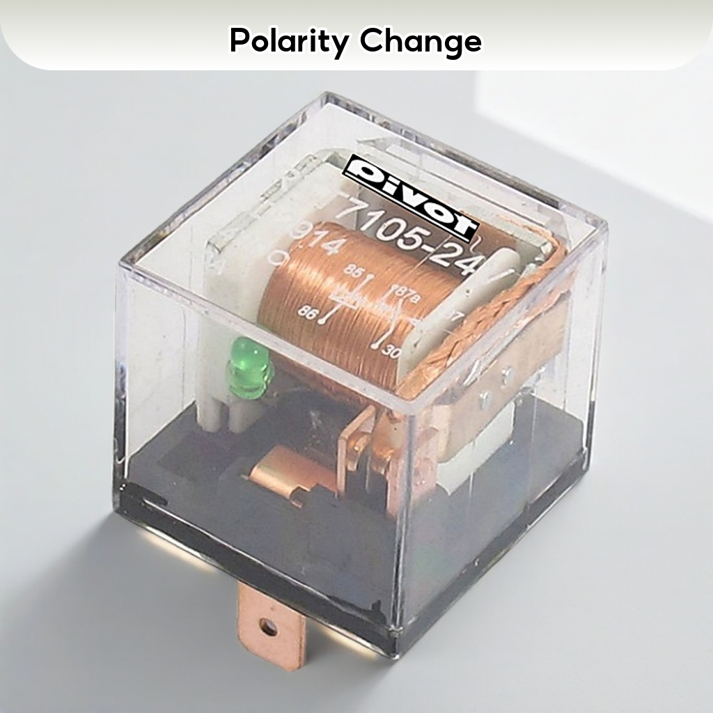 ROXY 12V 24V 5 PIN Relay with LED 87A (150A) Waterproof Universal Car Relay Lorry Truck Socket Relay