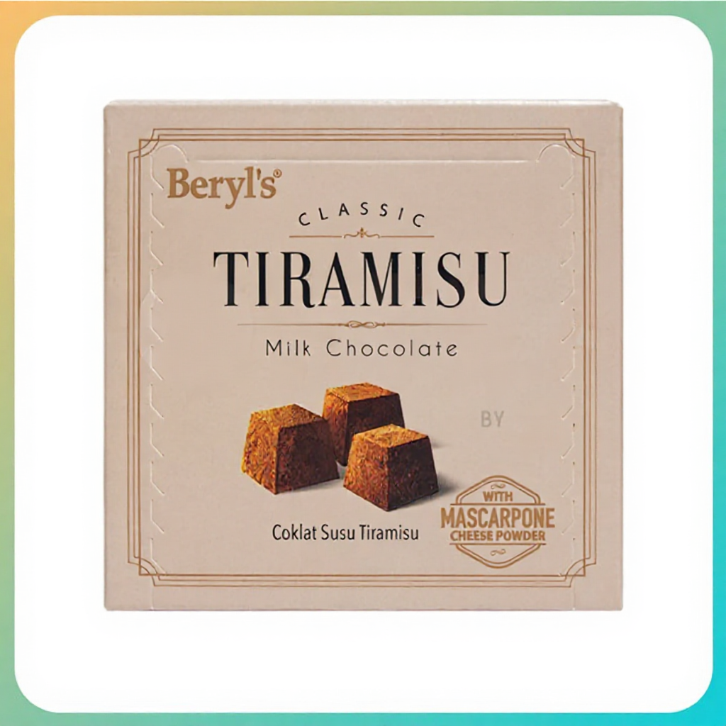 Beryls Tiramisu Chocolate with Mascarpone Cheese Powder 50g / 65g / 150g/ 180g