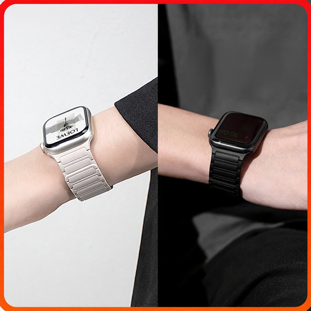 Magnetic Silicone Strap for Apple Watch 