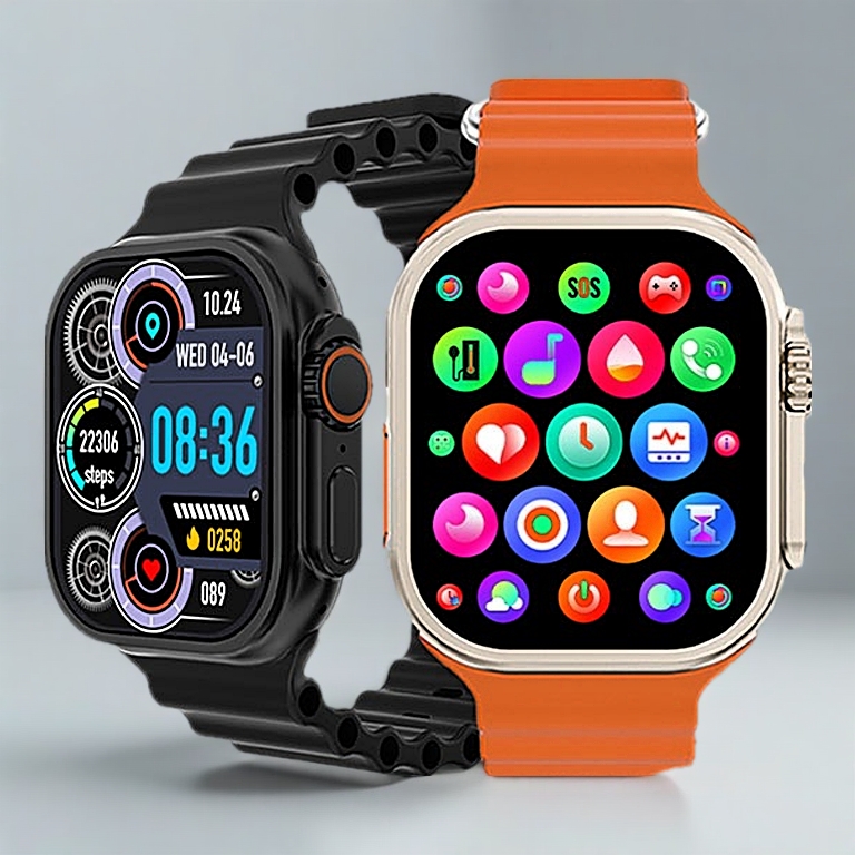 Smart Watch 8 Ultra 49mm for Call Heart Rate/Blood Pressure/Sleep Monitor Pedometer Alarm for Android and iOS