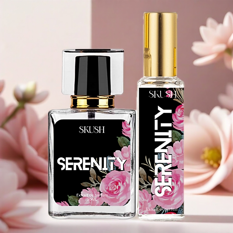 SKUSH SERENITY High Quality Perfume Pen Women MInyak Wangi Wanita Pewangi Badan Grade Parfum Tahan 24-72 Jam