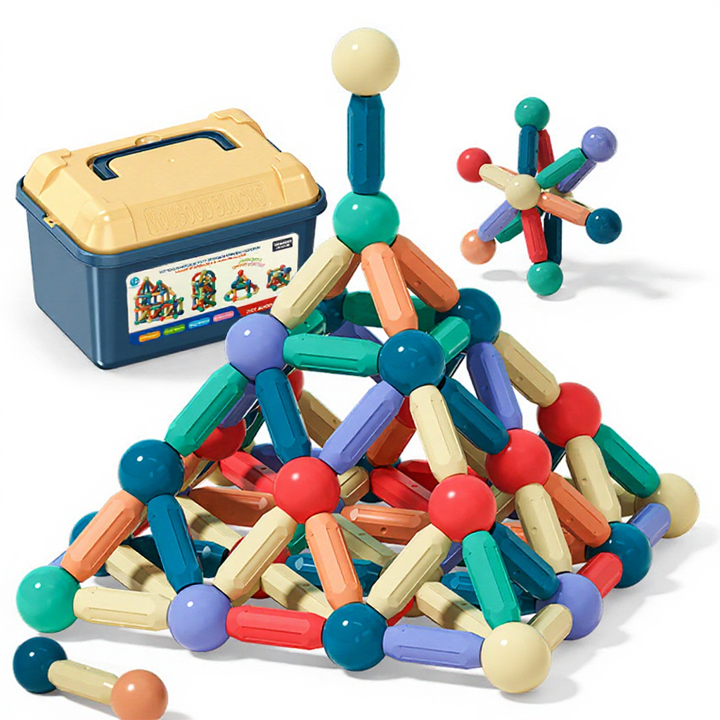 Magnetic Stick Toys Building Block for kids educational Mainan Magnet Kanak Kanak Set