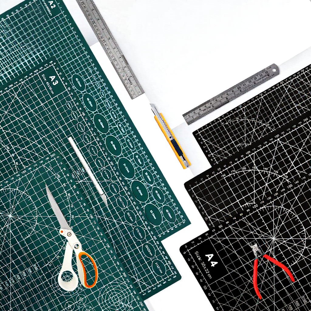 Cutting Mat PVC Deskpad board Double-sided A2/A3/A4 Self Healing Workbench DIY Art Tool Kits 切割板 手工