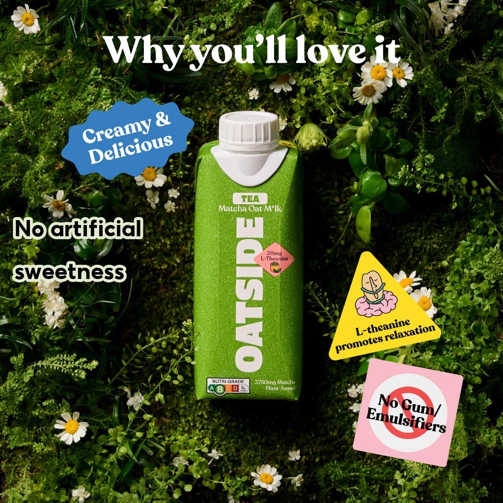 OATSIDE Matcha Oat Milk 250ml